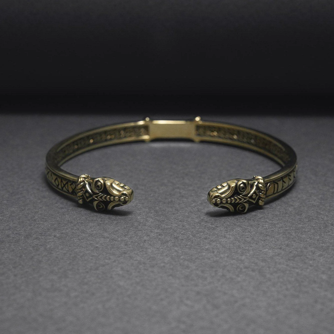 Handmade Bronze Pirate Bracelet - Image 3