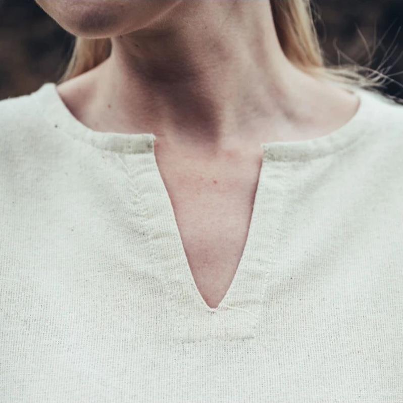 Natural Cotton Pirate's Underdress | Historical Women's Clothing - Image 3