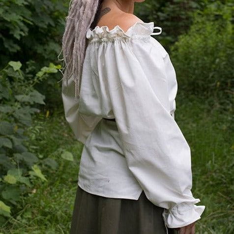 Ladies' Historical Cotton Pirate Shirt | Loose Fit - Image 3