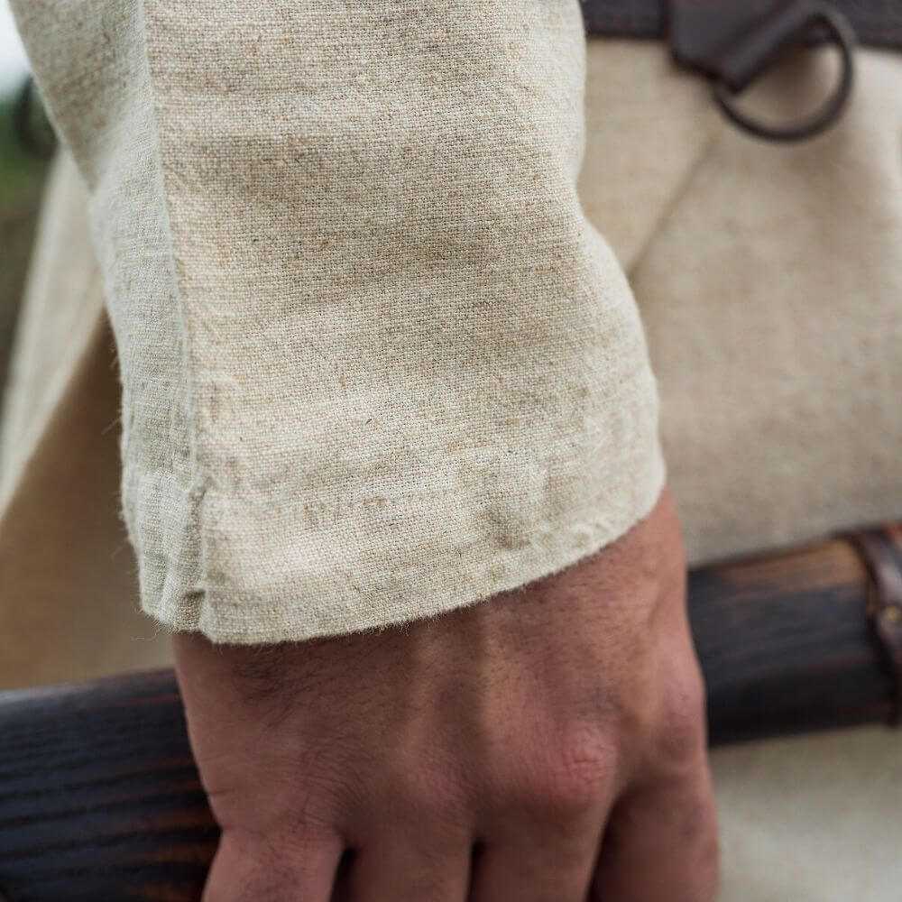 Natural Linen Pirate Tunic - Image 7