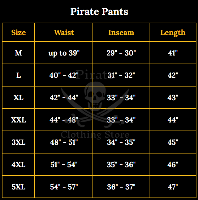 Premium Pirate Pants - Authentic Cut in Cotton with Leg Lacing (Brown) - Image 4