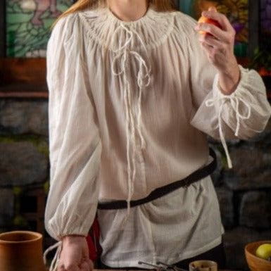 Versatile Pirate Shirt | Lightweight Cotton Drawstring Garment - Image 5